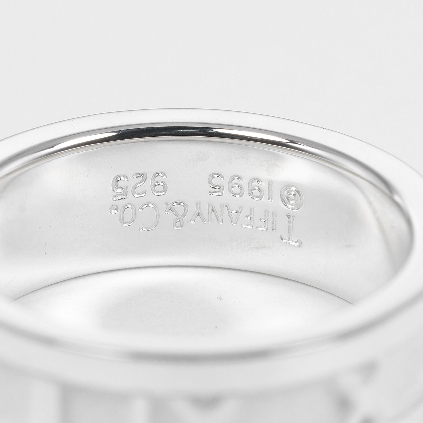 TIFFANY＆Co ティファニー アトラス 925 リング 約12号 シルバー TIFFANY&Co. 12号 ティファニー リング・指輪 アトラス シルバー925