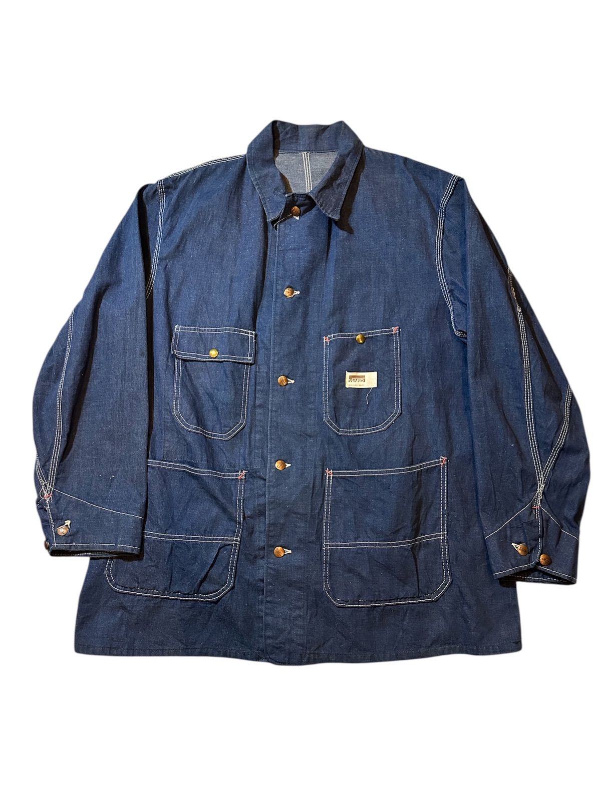 60s モンゴメリーワード　カバーオール 60's Deadstock Montgomeryword denim coverall モンゴメリーワード