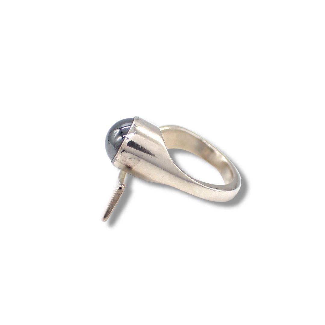 ジョージジェンセン HaH ヘマタイト リング 925 12号 4266 - メルカリ