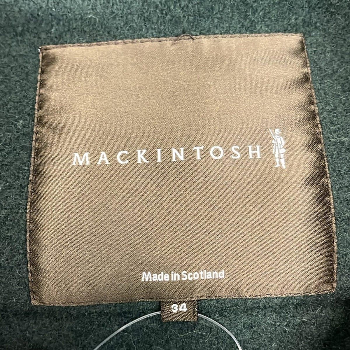 美品✨ マッキントッシュ　ダッフルコート　レディース　34 M カーキ MACKINTOSH(マッキントッシュ) ダッフルコート サイズ34 S レディース
