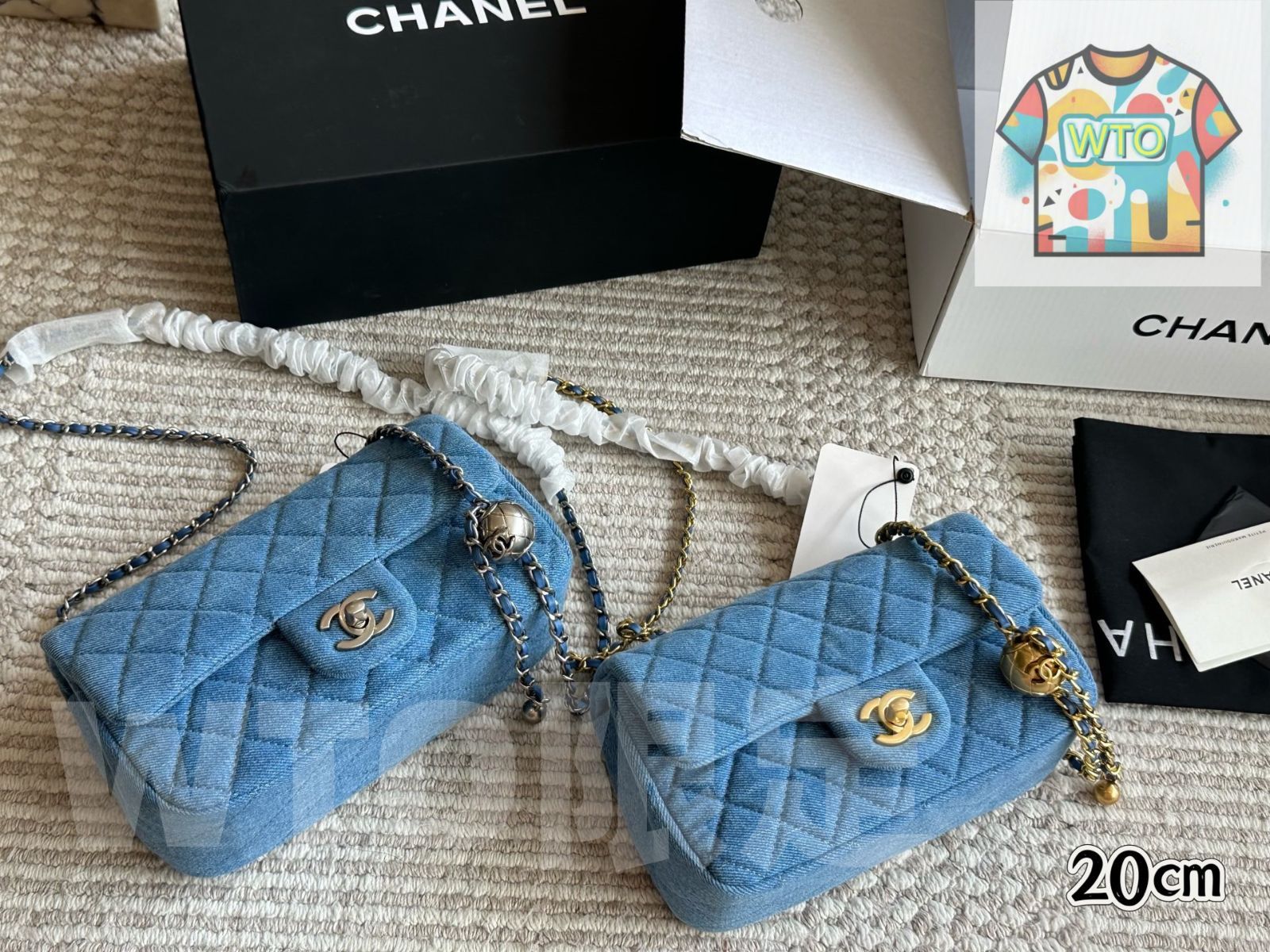 CHANEL デニム クロスストラップミュール CHANEL デニム クロスストラップミュール CHANEL デニム クロス