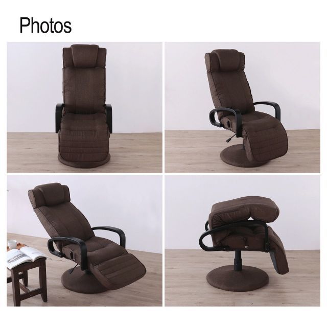 多機能 リクライニングチェア ダークブラウン SS-270GT DBR 座椅子