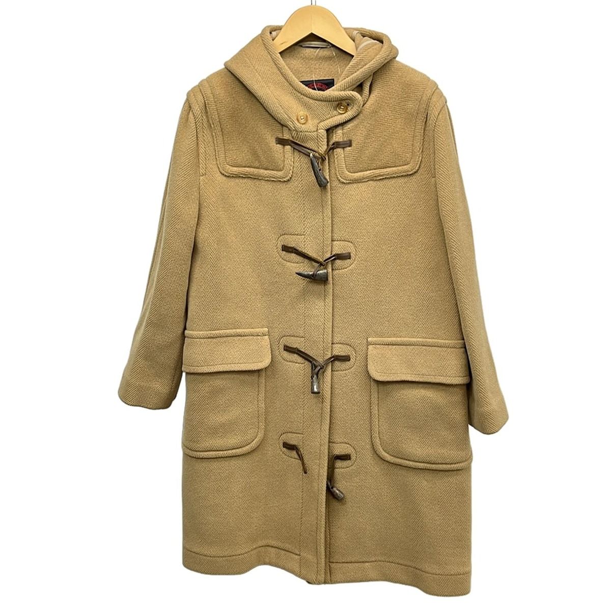 美品　OLD ENGLAND オールドイングランド　ダッフルコート　マスタード OLD ENGLAND(オールドイングランド) ダッフルコート サイズ10 L