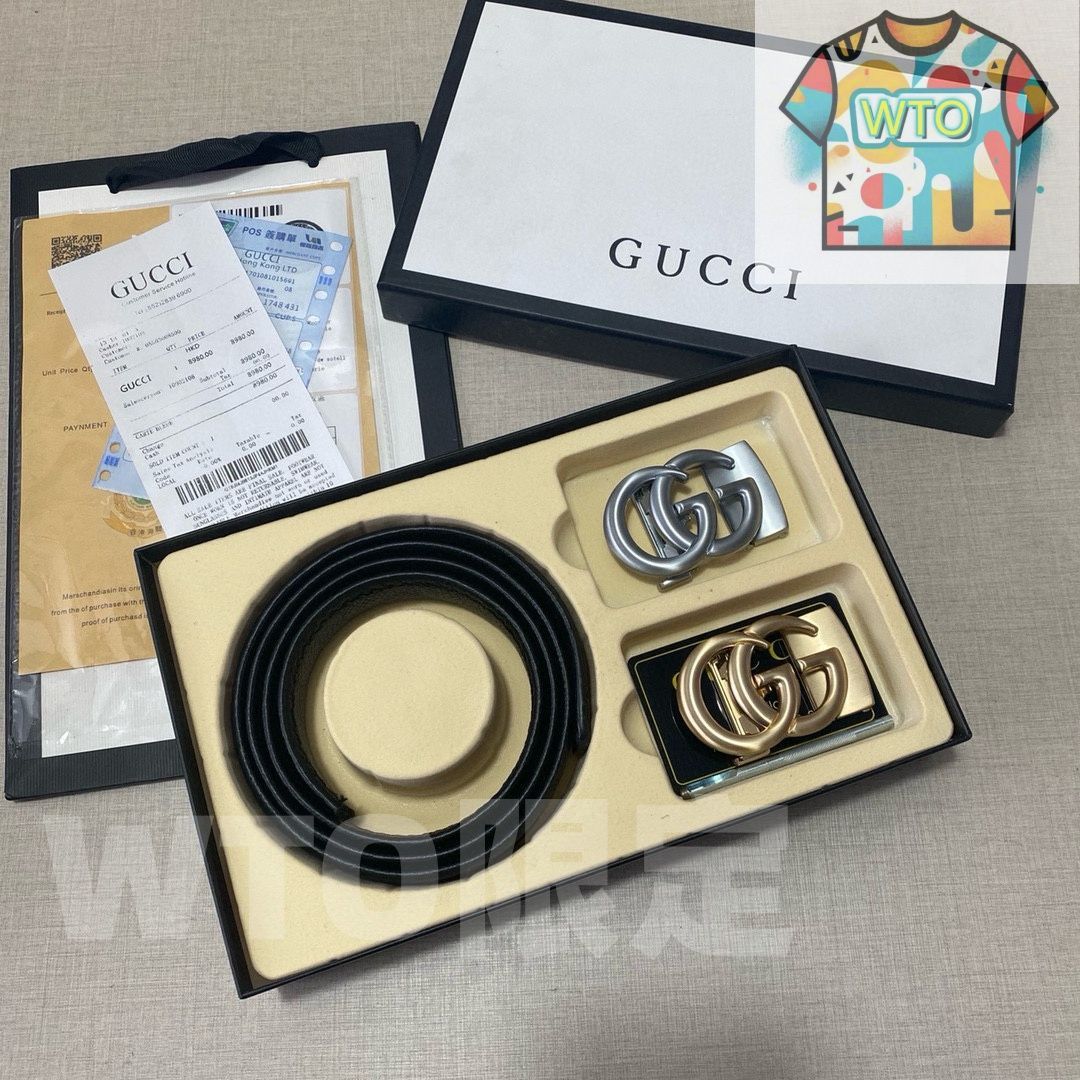 GUCCI シマベルト　新品未使用　保存袋付 楽天市場】グッチ GUCCI スクエアG バックル リバーシブル ベルト 35mm