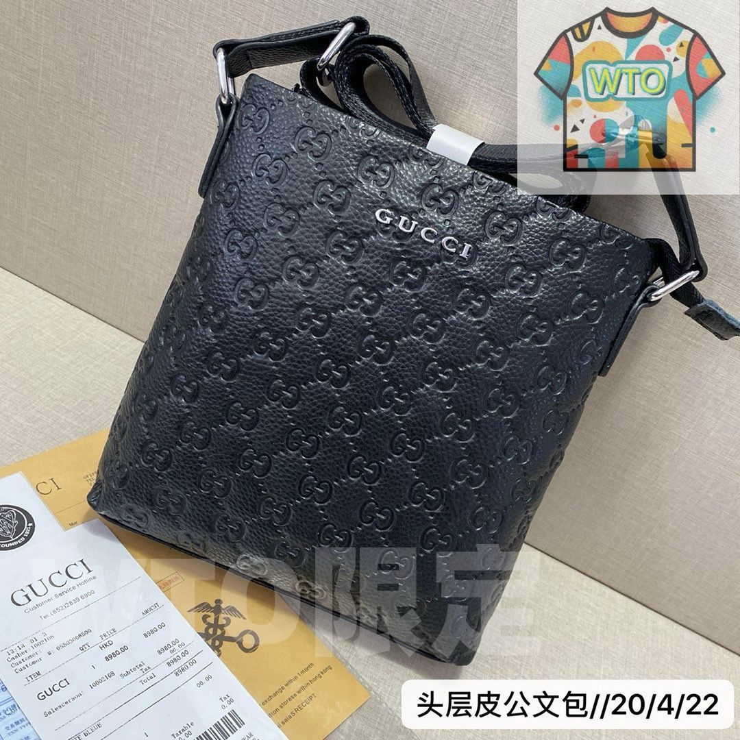 本日特価] グッチ Gucci 高級レザー ベルト＆バッグ スーパーセット