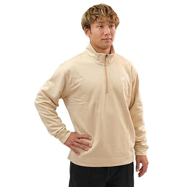 [新品] ニューバランス ハーフジップ モックネック プルオーバー シャツ L 新品] ニューバランス ハーフジップ モックネック プルオーバー シャツ