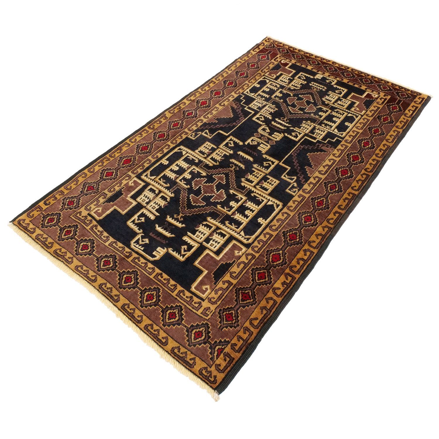 アフガニスタン 1960年代 1930×1080 セミアンティーク 生命の樹