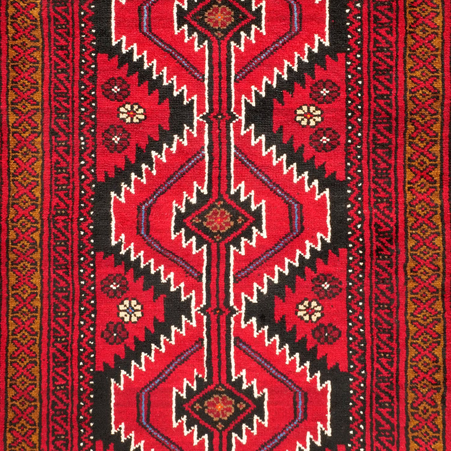 バルーチ 1970年代 1800×1210 セミアンティーク ジグザグ ダイヤモンド