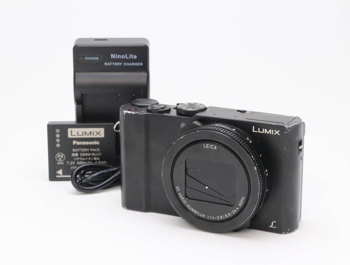 D (ジャンク) Panasonic パナソニック LUMIX DMC-LX9 ブラック 返品