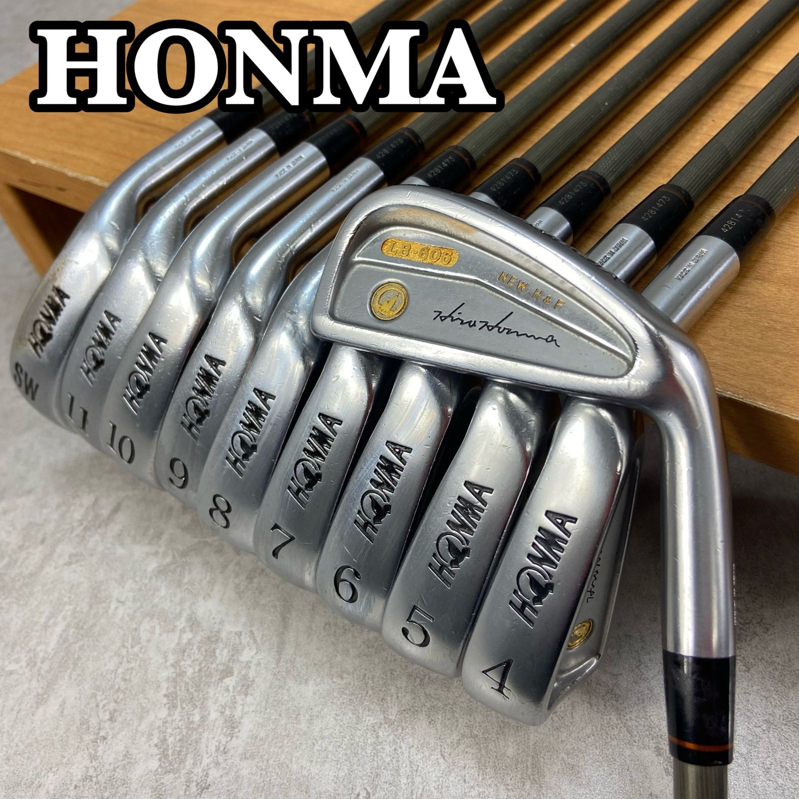ホンマ LB-606 メンズゴルフ アイアンセット 10本 R 右利き用 HONMA