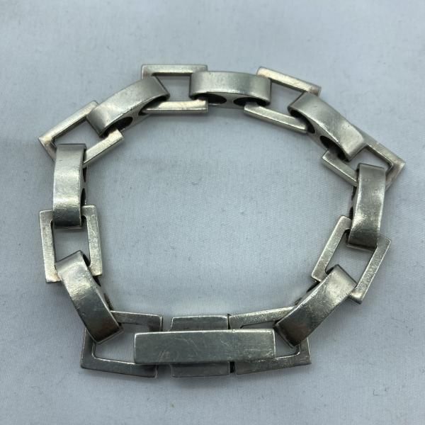 中古】GUCCI スクエアリンクブレスレット 925 グッチ[19] - メルカリ