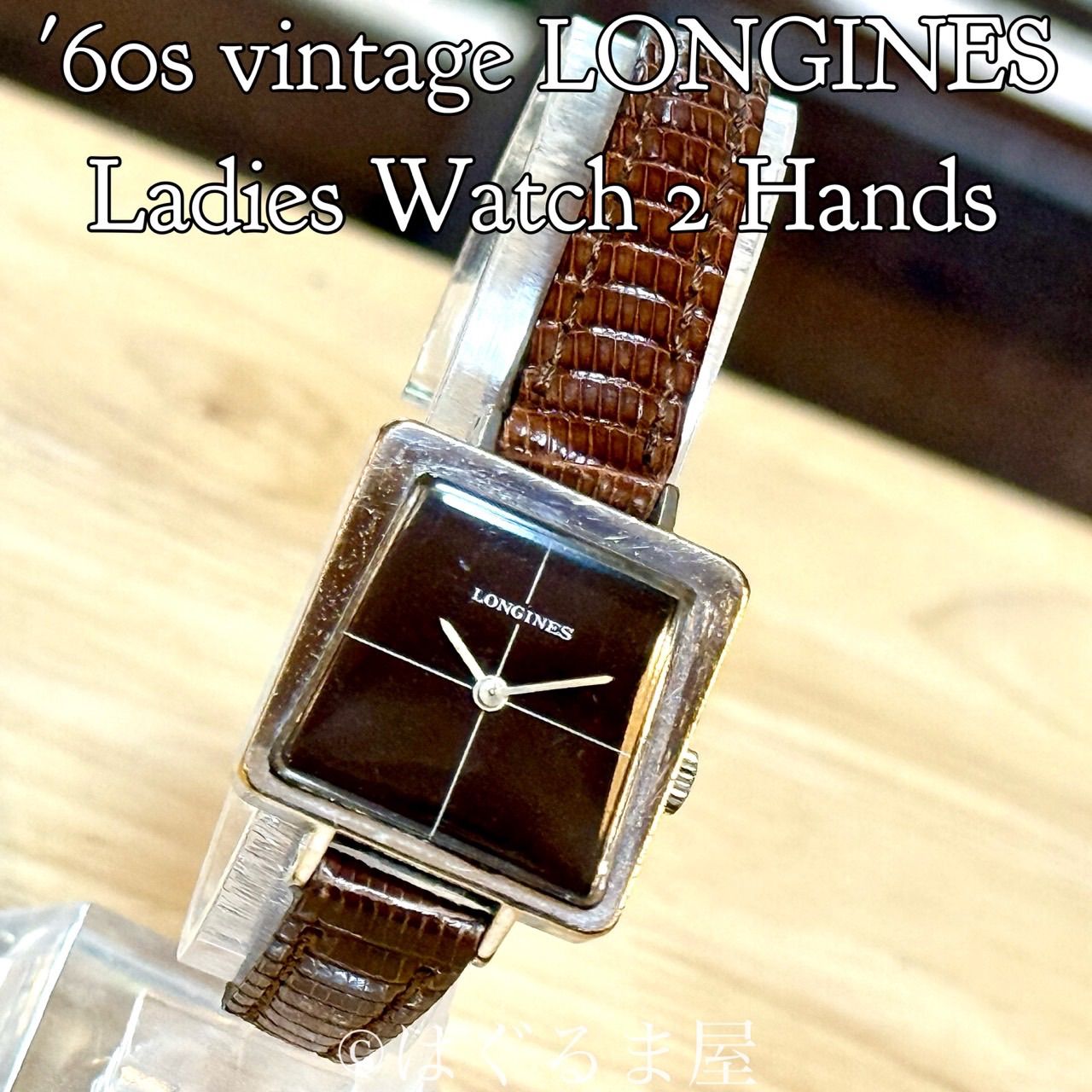 60s ロンジン レディースウォッチ 手巻き 点検済み - メルカリ