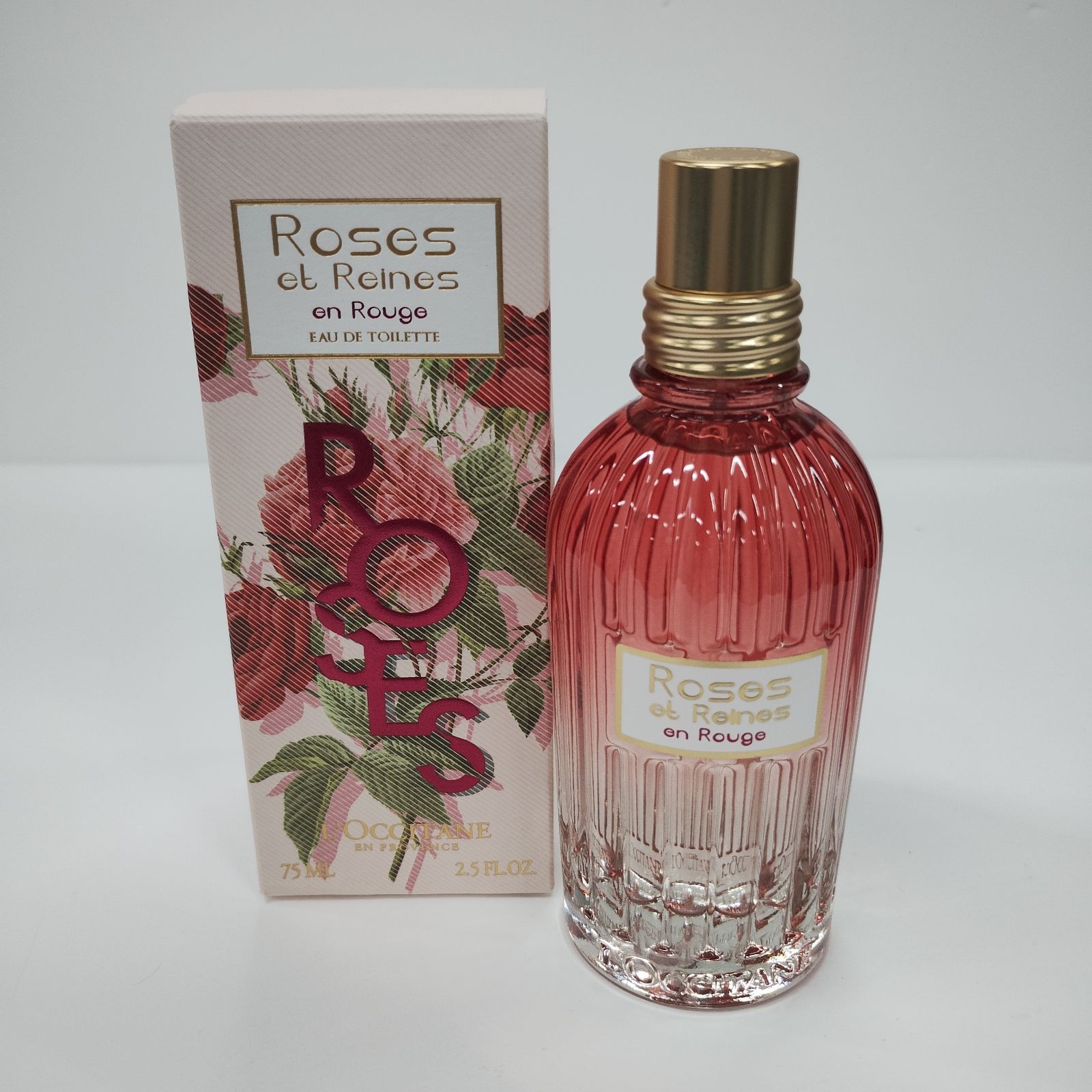 正規品，格安 F1921 LOCCITANE ロクシタン LLR ラブレターローズ オードトワレ 75ml 香水(女性用)