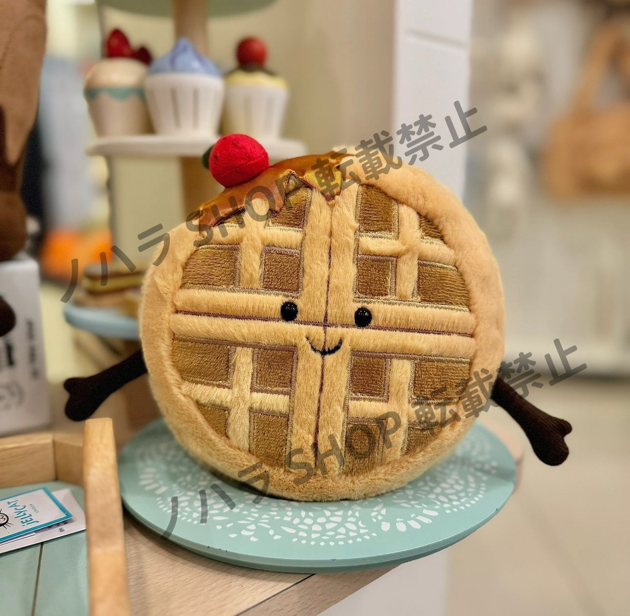 Jellycat ジェリーキャット ファン ルネ スマイル ワッフルドール