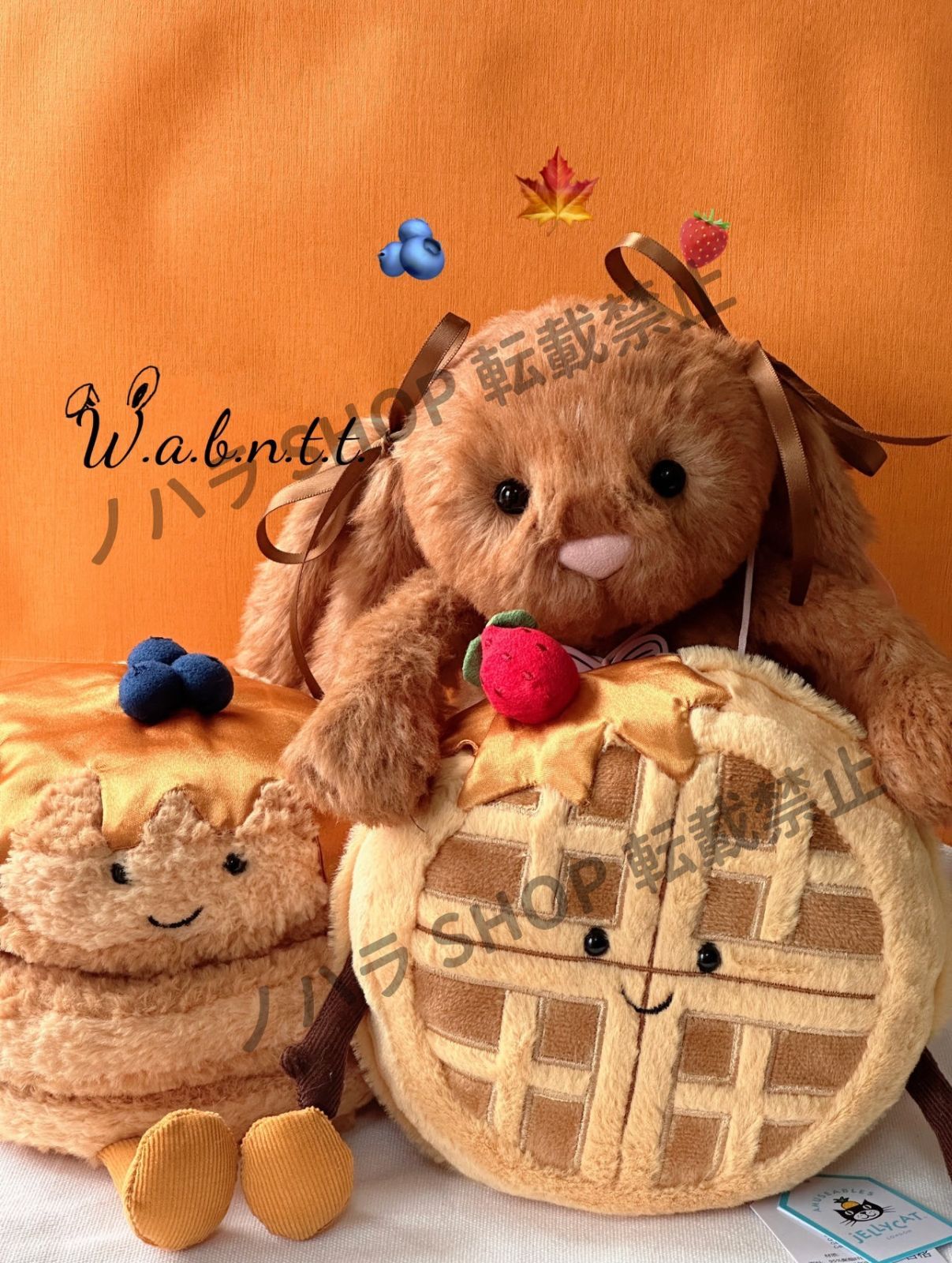  Rene Waffl ワッフル ぬいぐるみ ジェリーキャット Jellycat Rene Waffl ワッフル ぬいぐるみ ジェリーキャット jellycat