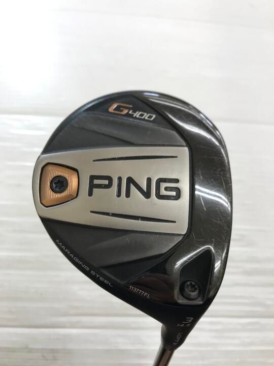 PING ピン　G400 3番　14.5° フェアウェイウッド ピン G400 フェアウェイウッドの試打レビュー 口コミ・評価 ギア