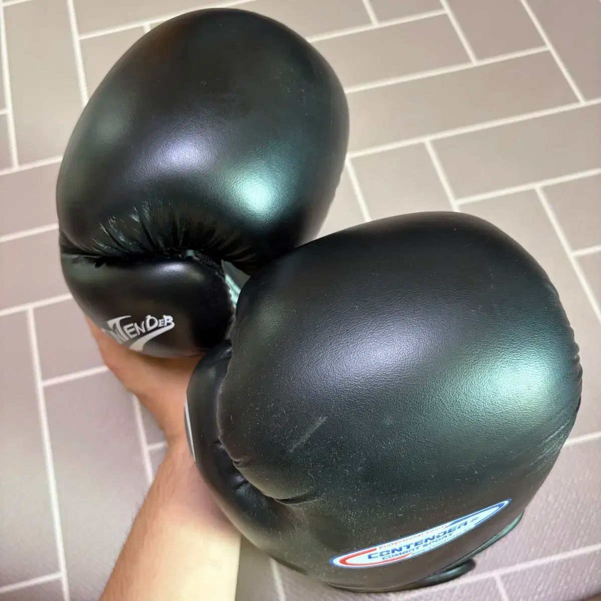 コンテンダー 黒 12oz ボクシング グローブ - メルカリ