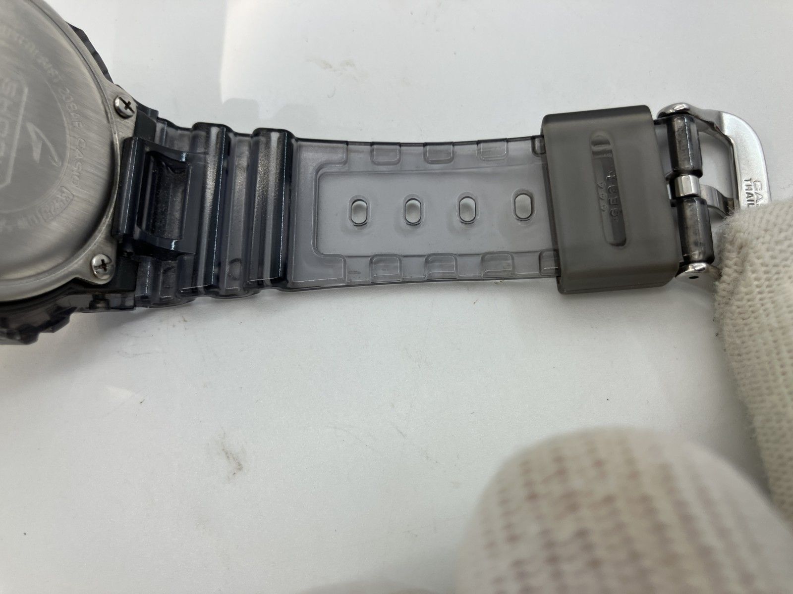 CASIO G-SHOCK DW-5600TLS-8JF 透明グレー 限定モデル デジタル 腕時計 
