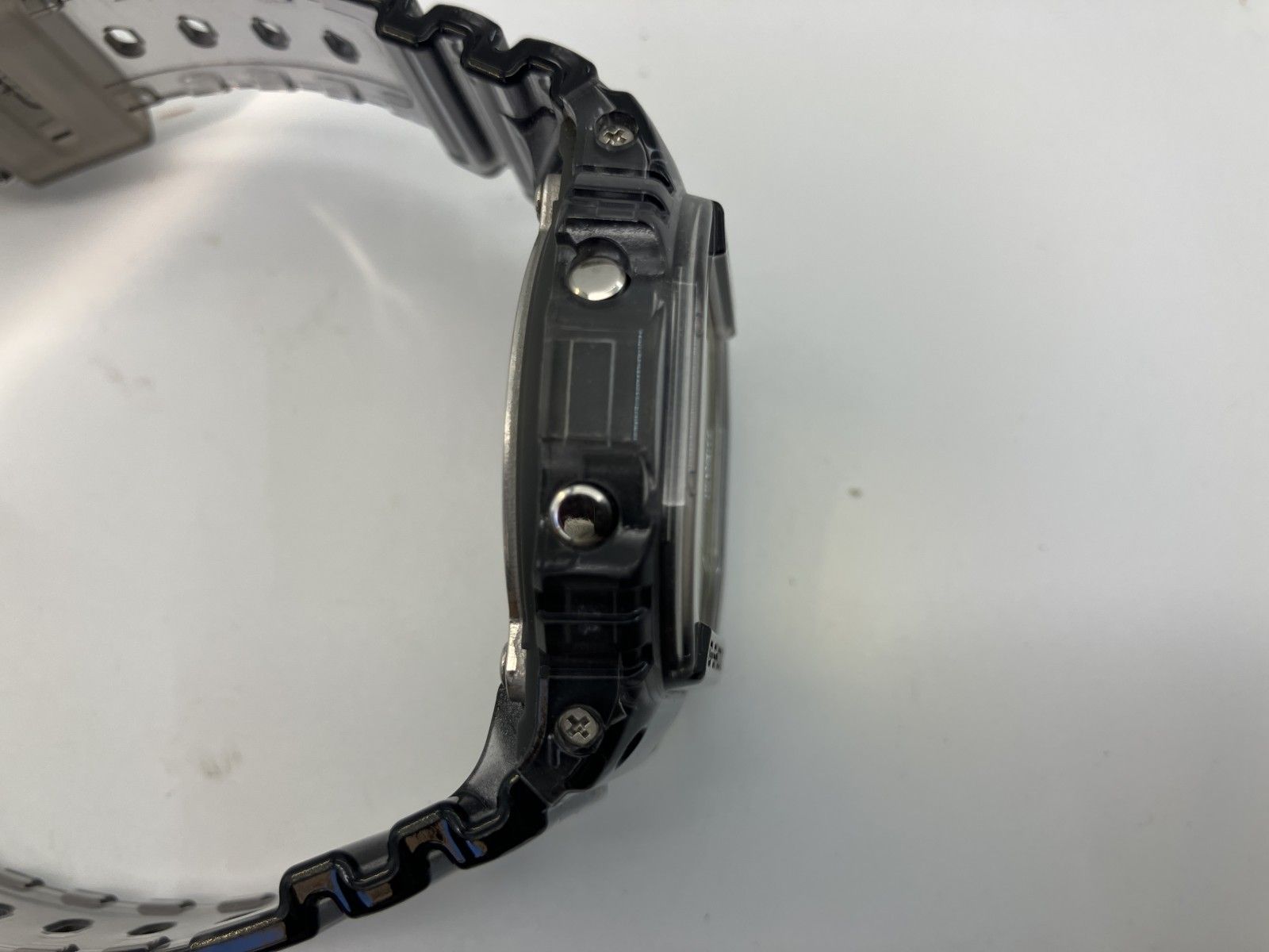 CASIO G-SHOCK DW-5600TLS-8JF 透明グレー 限定モデル デジタル 腕時計 