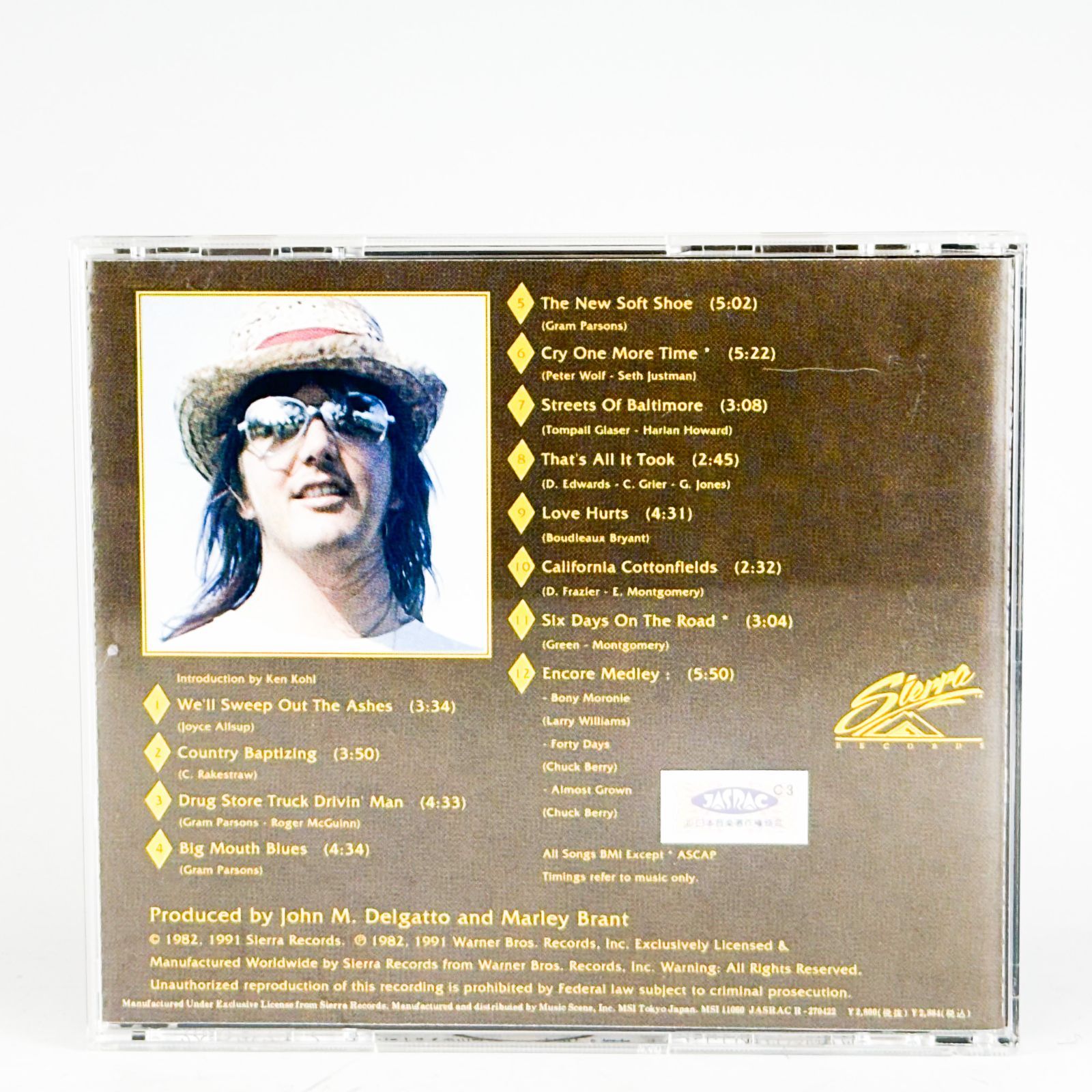 K9699 Gram Parsons & The Fallen Angels グラム・パーソンズ・アンド