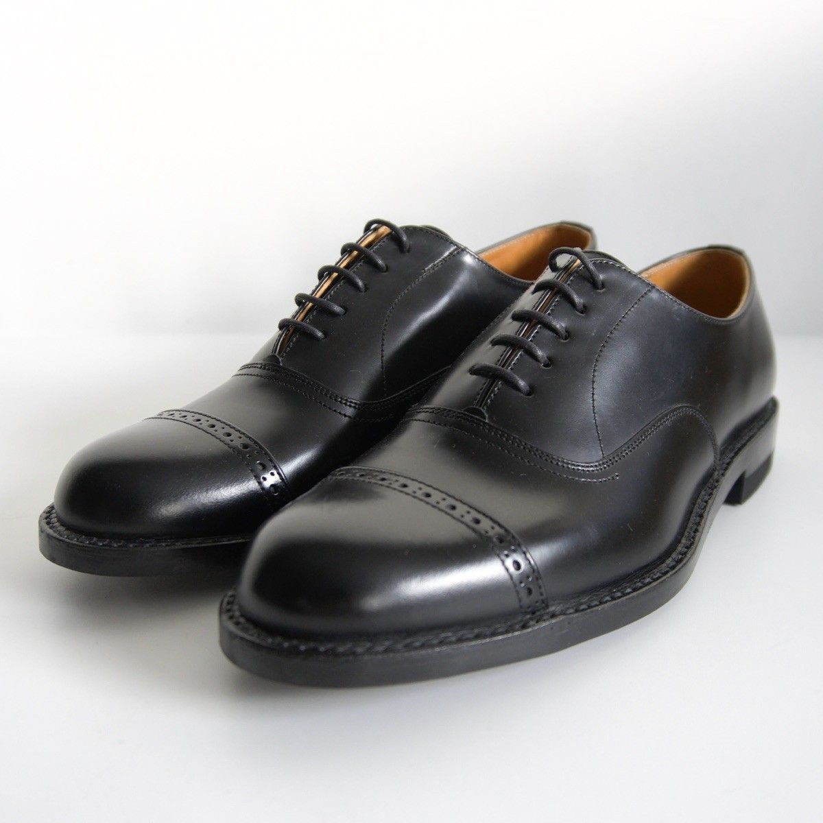 美品】REGAL【ストレートチップ レザーシューズ】27cm リーガル  