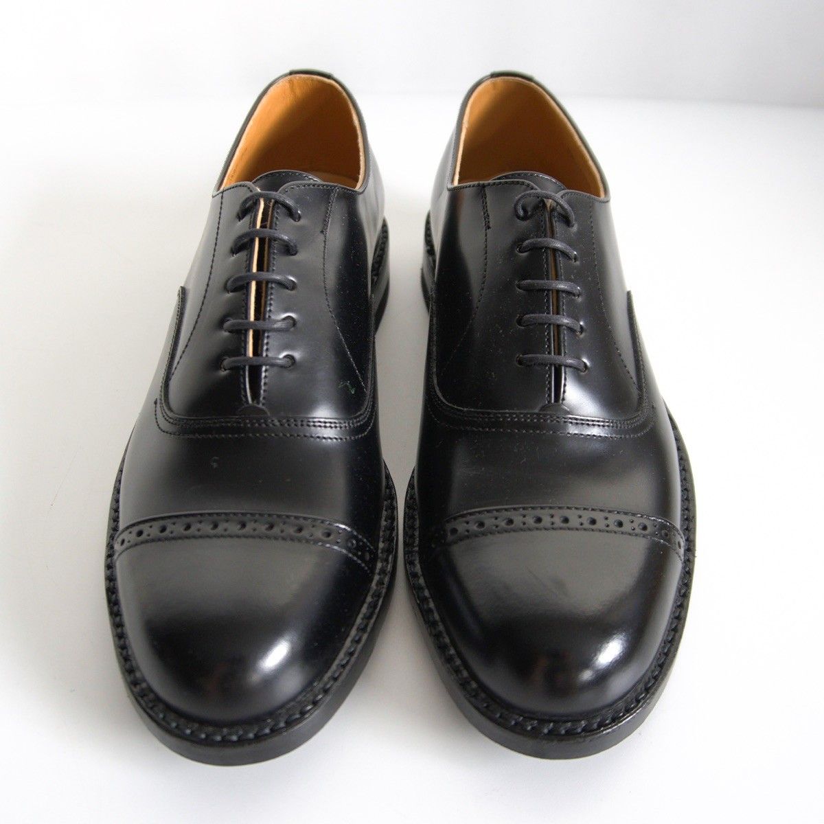 美品】REGAL【ストレートチップ レザーシューズ】27cm リーガル