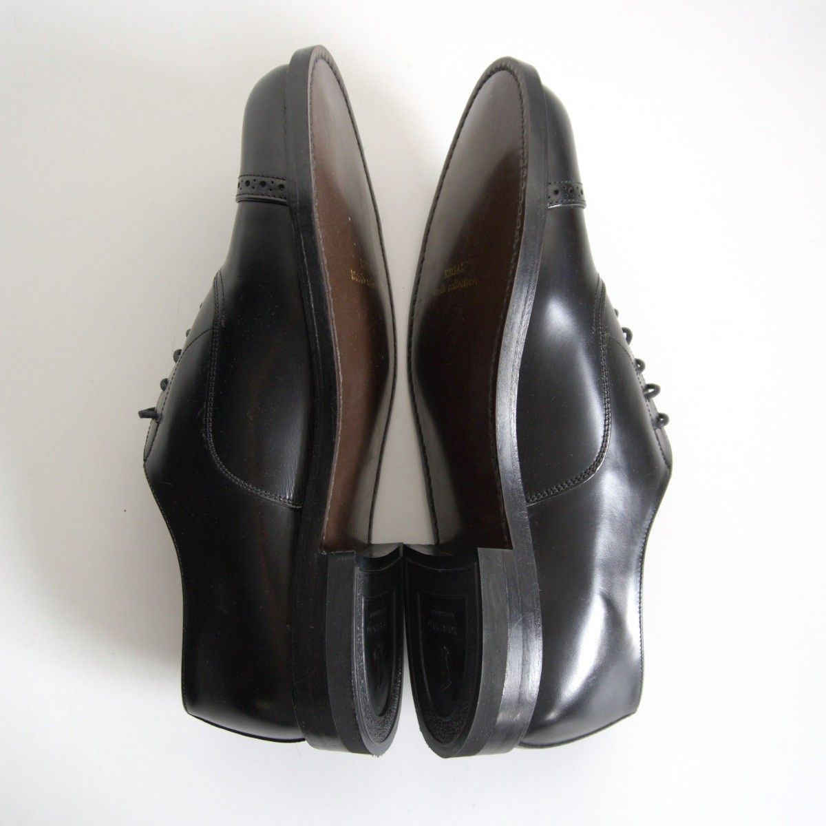 美品】REGAL【ストレートチップ レザーシューズ】27cm リーガル