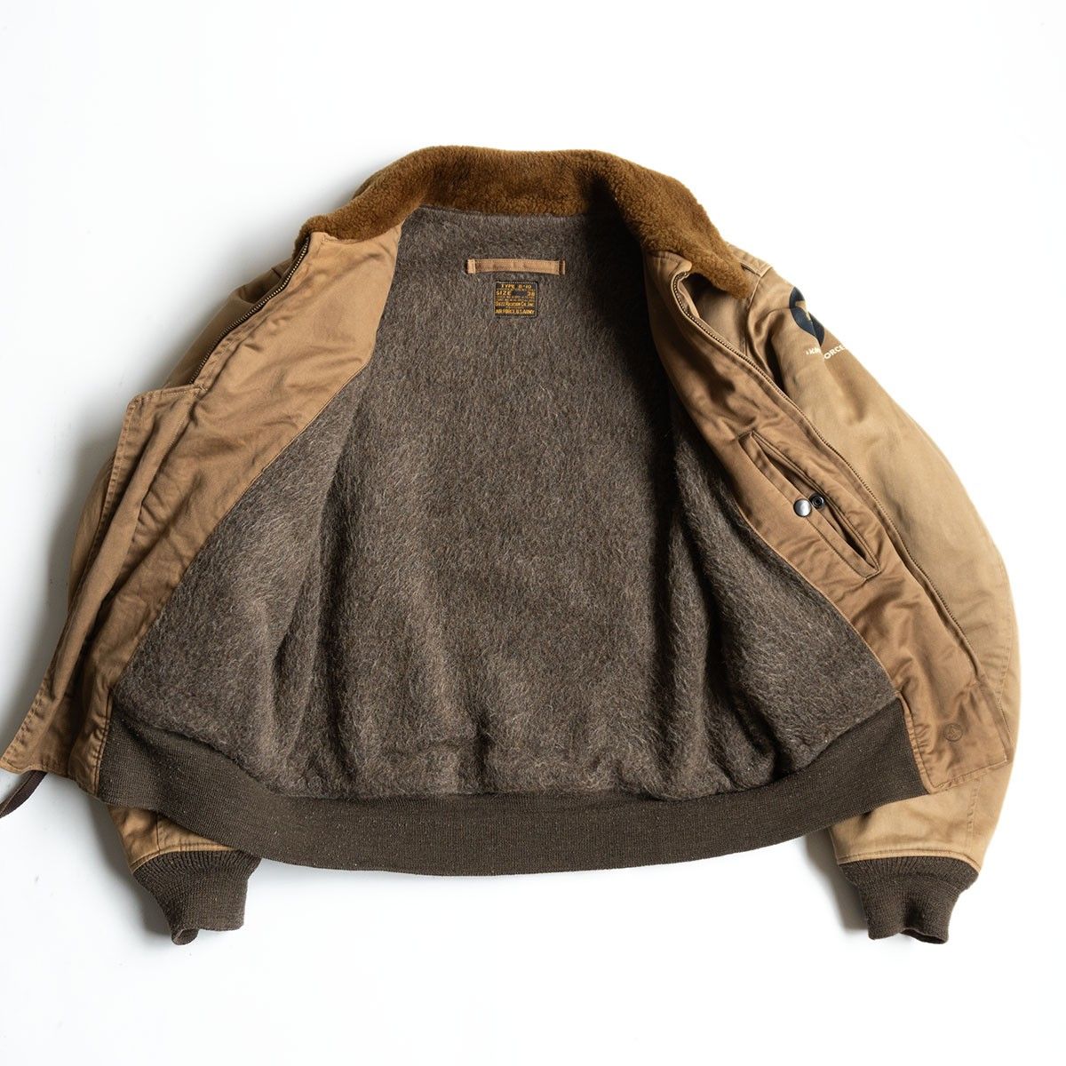 雰囲気抜群】BUZZ RICKSON'S【B-10 フライト ジャケット】38