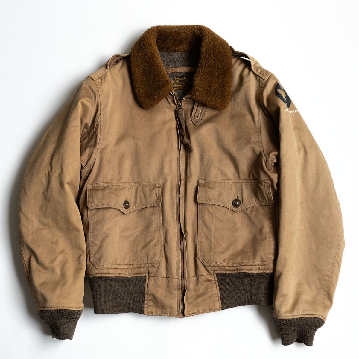 ‼️送料無料最終価格‼️鑑定済東洋エンタープライズ 中古 バズリクソンズB-10 雰囲気抜群】BUZZ RICKSON'S【B-10 フライト ジャケット】38