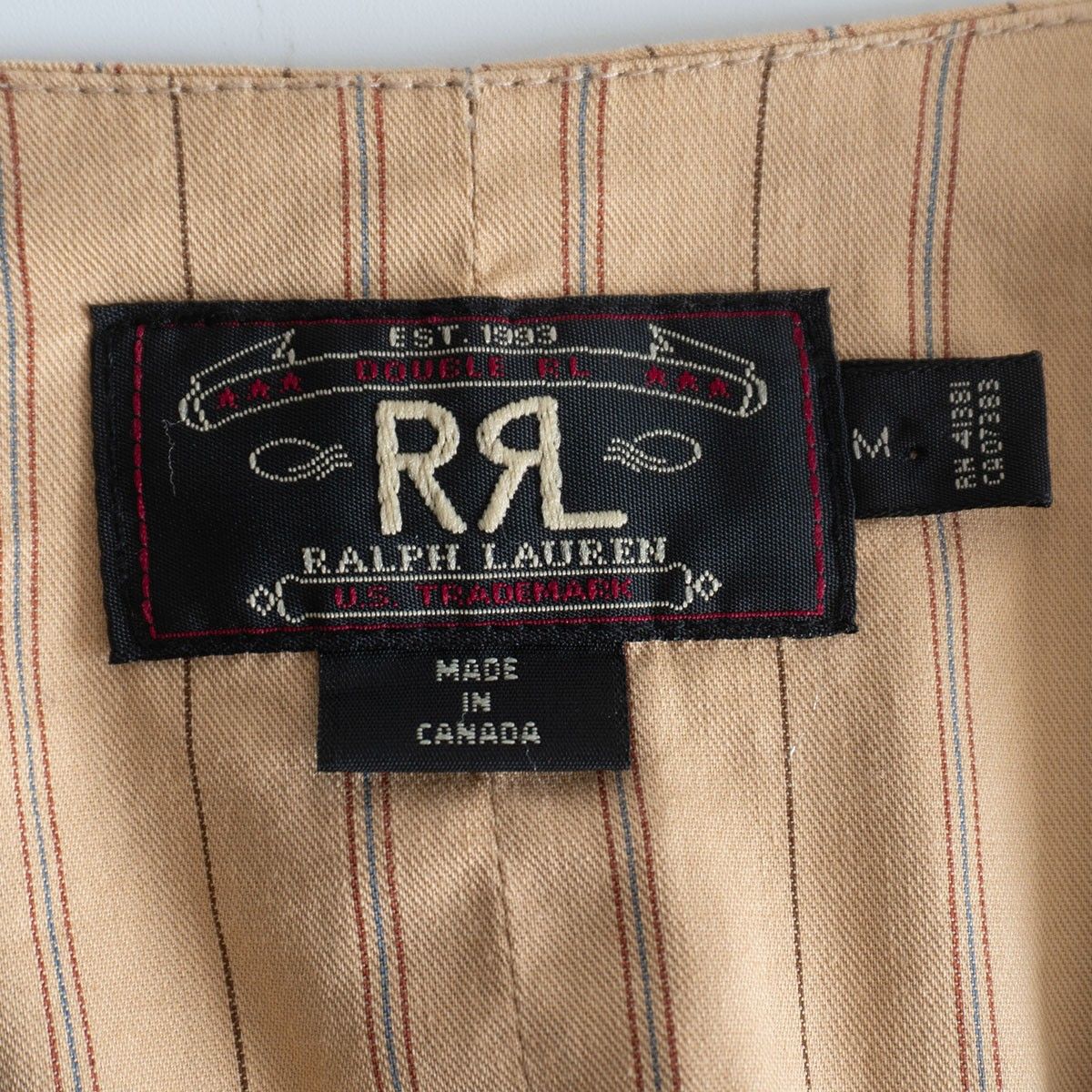 RRL ベスト　三つ星　アメリカ製 RRL ベスト 三つ星 アメリカ製 RRL ベスト三つ星アメリカ製