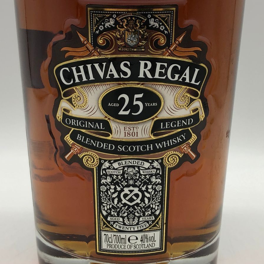 シーバスリーガル 25年 オリジナルレジェンド 700ml - メルカリ