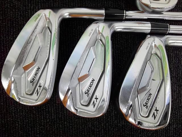 中古 アイアンセット ダンロップ スリクソンZX5 Mk II/DG 120/X100/24