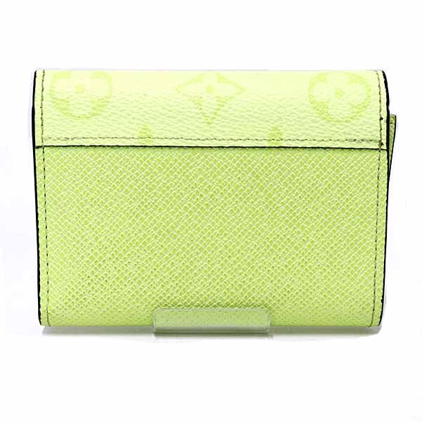 ルイ ヴィトン LOUIS VUITTON ヴィクター・ウォレット 三つ折り財布 日本限定 タイガ・カウハイドレザー M14129 レモン 未使用品 ルイ ヴィトン LOUIS VUITTON ヴィクター・ウォレット 三つ折り財布