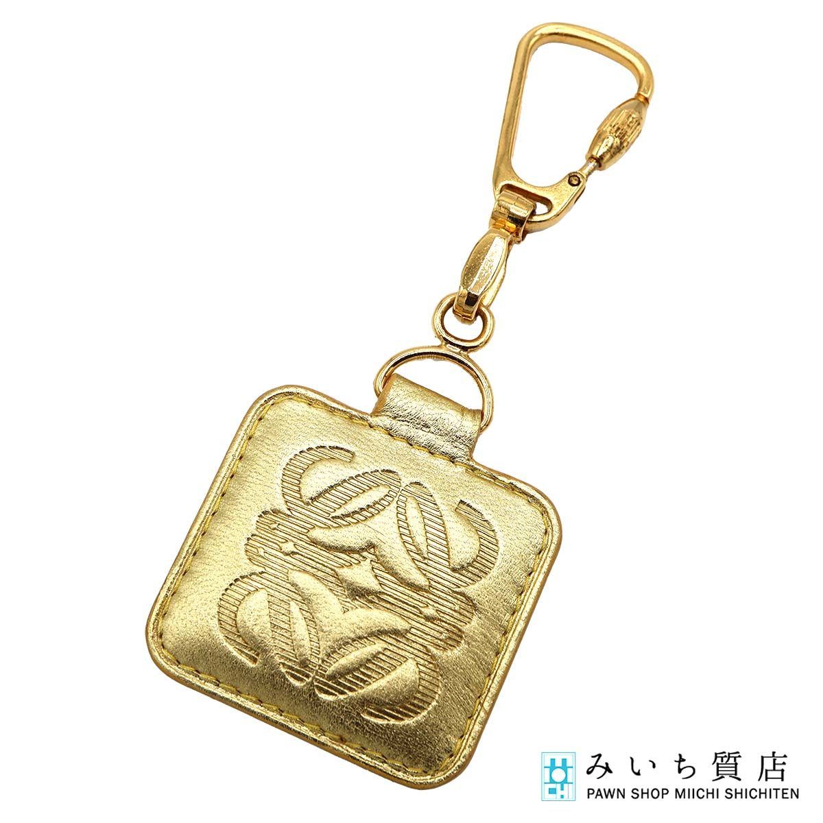 LOEWE ロエベ キーリング チャーム バッグチャーム ゴールド