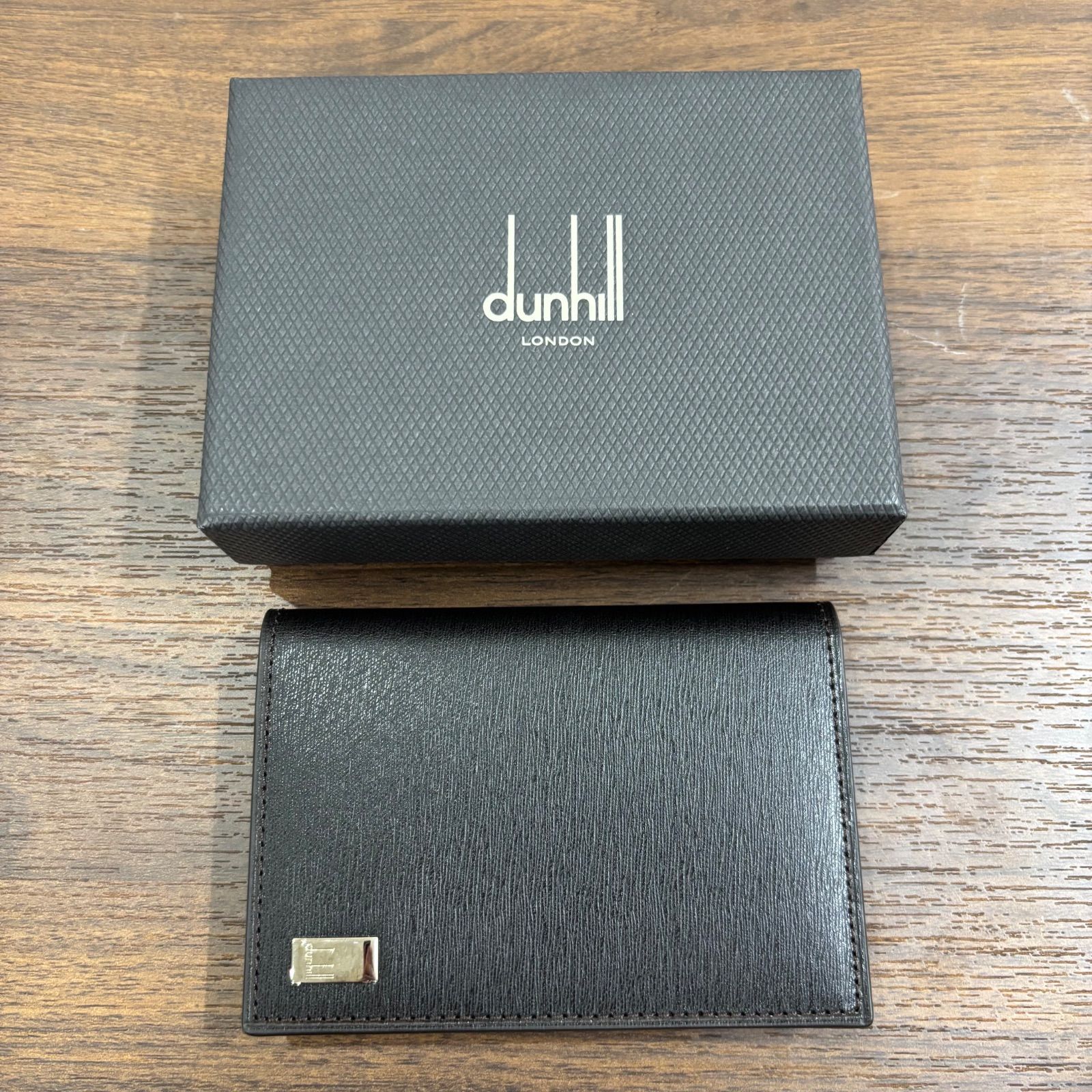 新品未使用　dunhill 名刺入れ ダンヒル DUNHILL ダンヒル 名刺入れ （ブラック） - ファッション通販