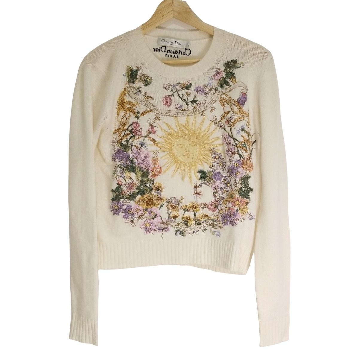 Christian Dior(クリスチャンディオール) 長袖セーター DIOR | J'Adior 8 ボクシーセーター カシミヤ