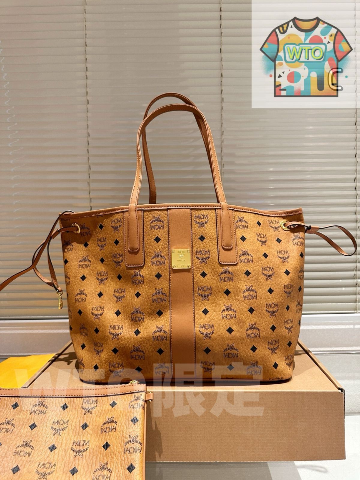 今日特価】Mcm ショッピングバッグ 2 ピースセット-WTO輸入1 - メルカリ