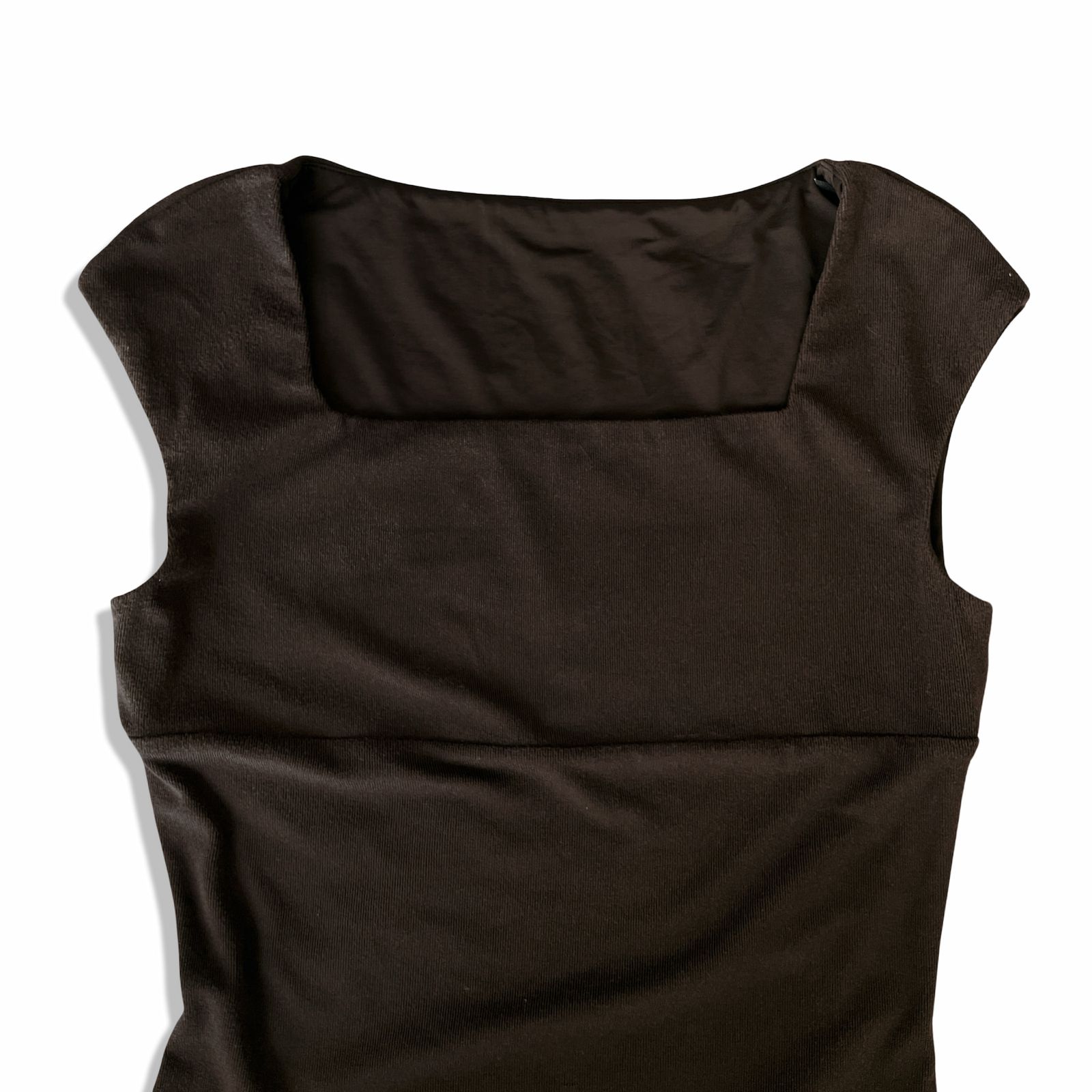 I32 新品未使用 M 40 フォクシーニューヨーク カットソー レディース FOXEY NEW YORK フォクシー ニューヨーク ノースリーブ スクエアネック