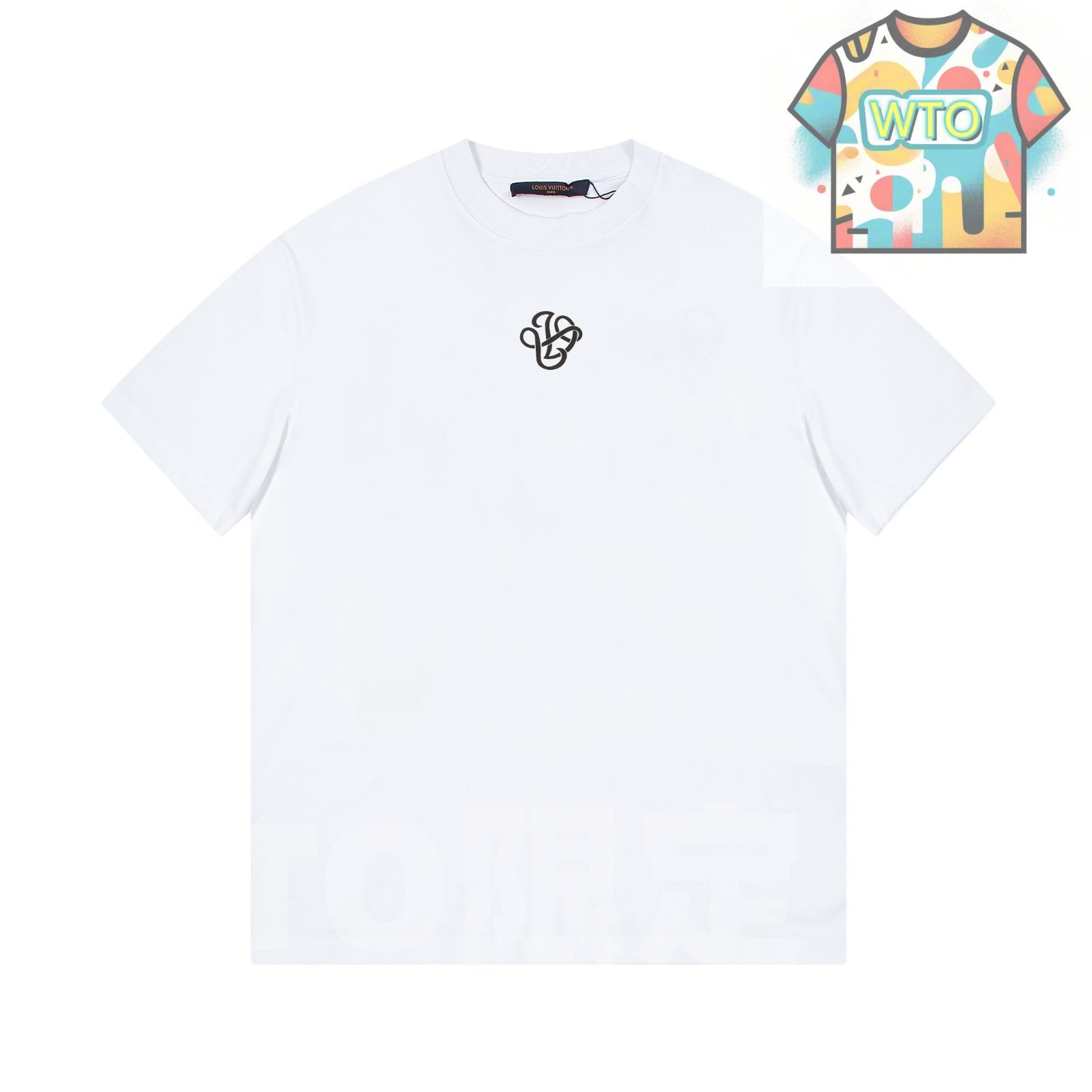 本日限定特価】Louis Vuitton スター＆テキストプリントTシャツ [本日