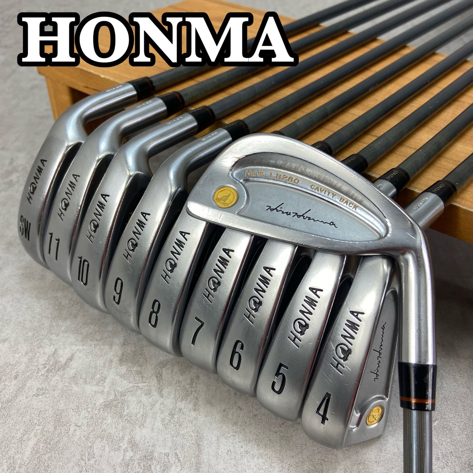 ホンマ LB-280 メンズゴルフ アイアンセット 10本 R 右利き用 HONMA