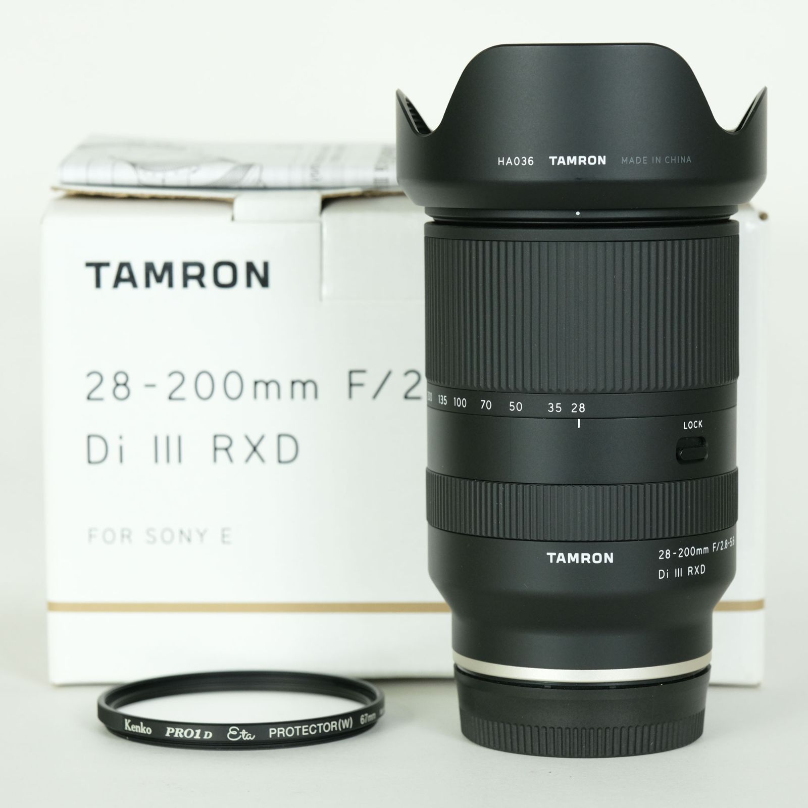 美品 | 高級フィルター付] TAMRON 28-200mm F/2.8-5.6 Di III RXD