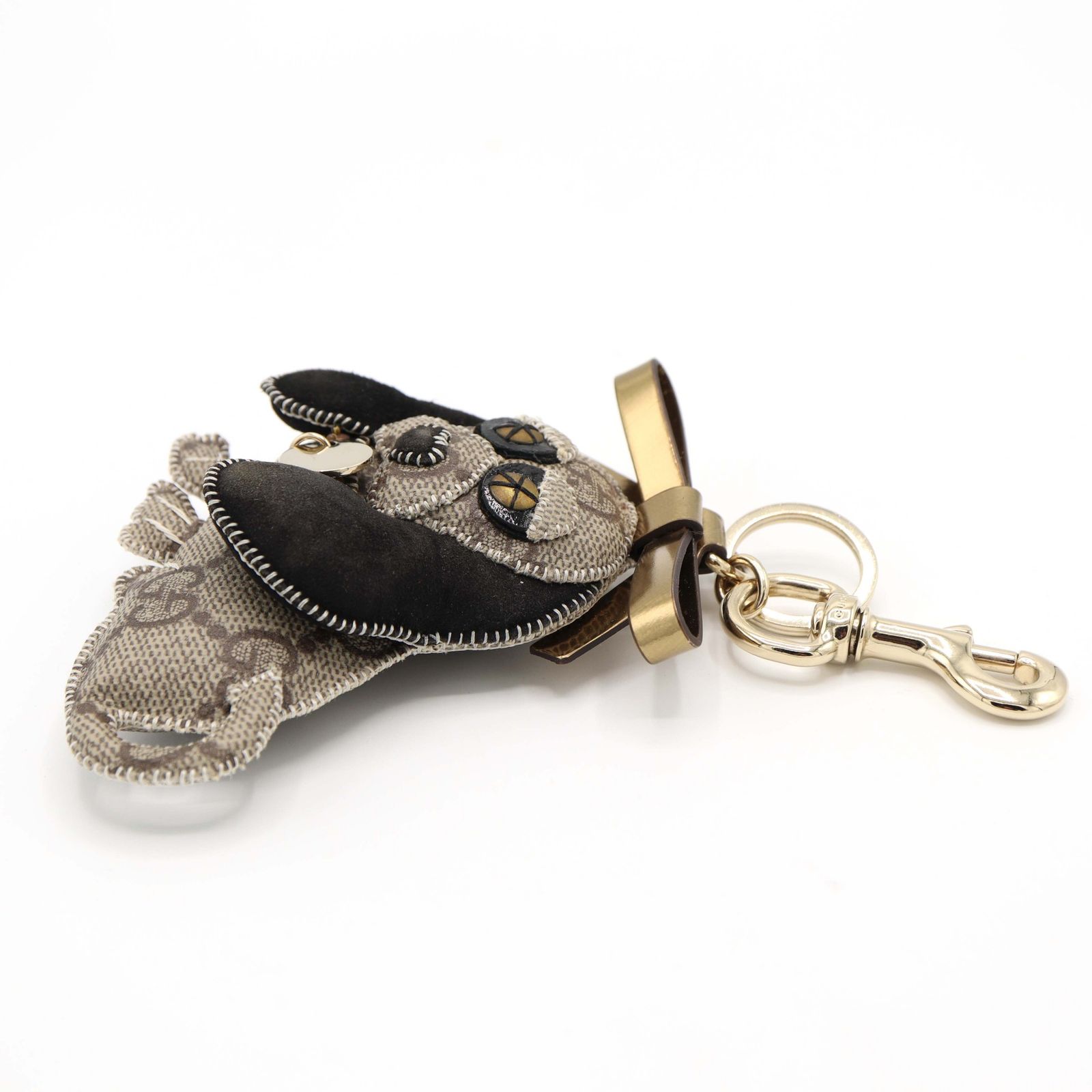 H15891-2 レア GUCCI グッチ キーチャーム GG グッチョリ ビーグル