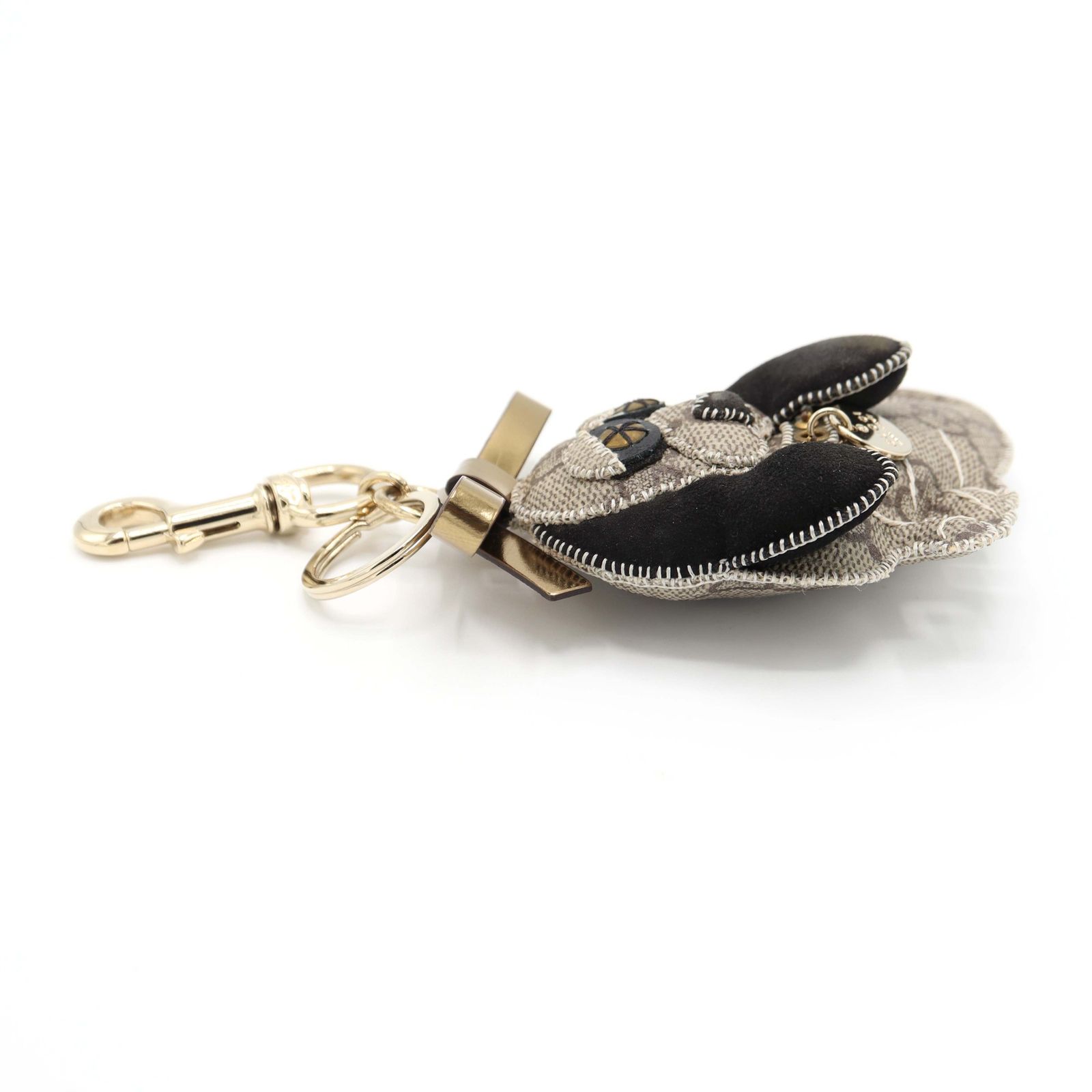 H15891-2 レア GUCCI グッチ キーチャーム GG グッチョリ ビーグル