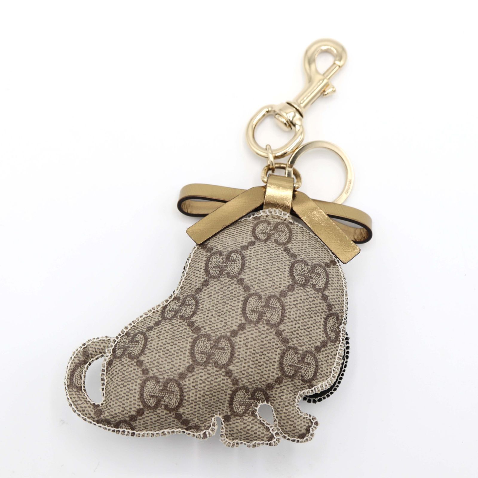 H15891-2 レア GUCCI グッチ キーチャーム GG グッチョリ ビーグル