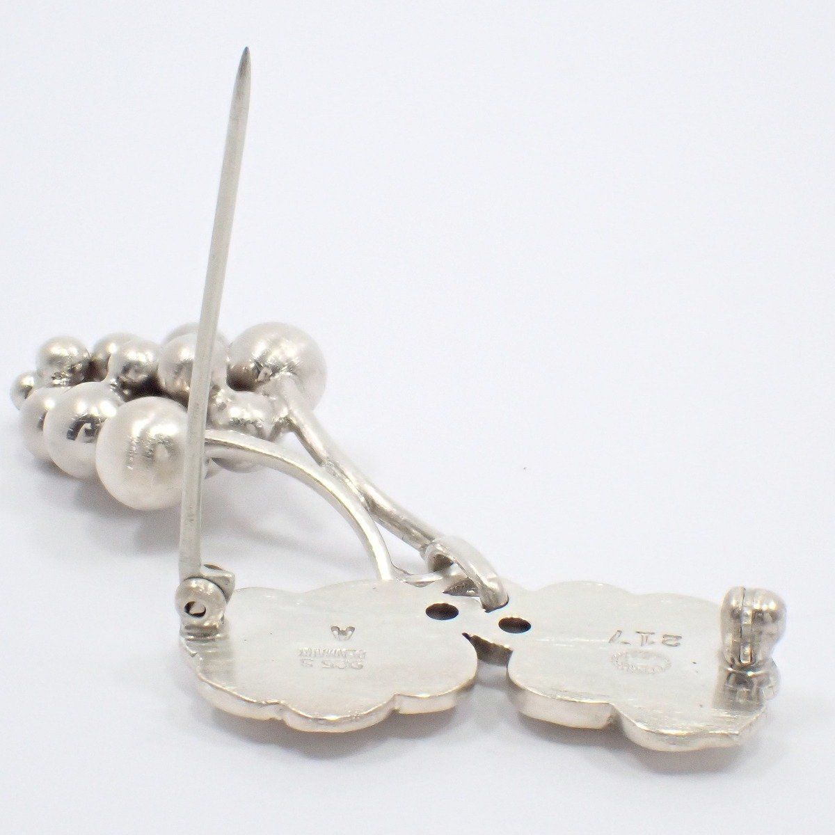 GEORG JENSEN ジョージジェンセン 217A ムーンライトグレープ ブローチ