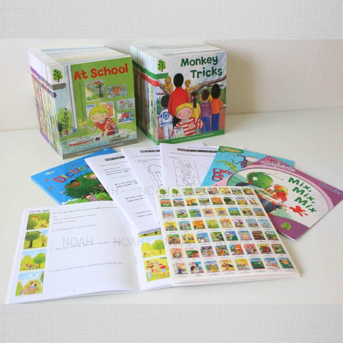 MaiyaPen対応最高品質版】Oxford reading tree ステージ1-5 270冊