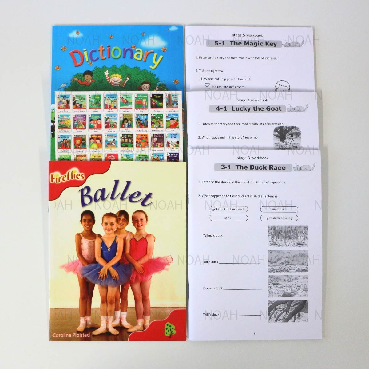 MaiyaPen対応最高品質版】Oxford reading tree ステージ1-5 270冊