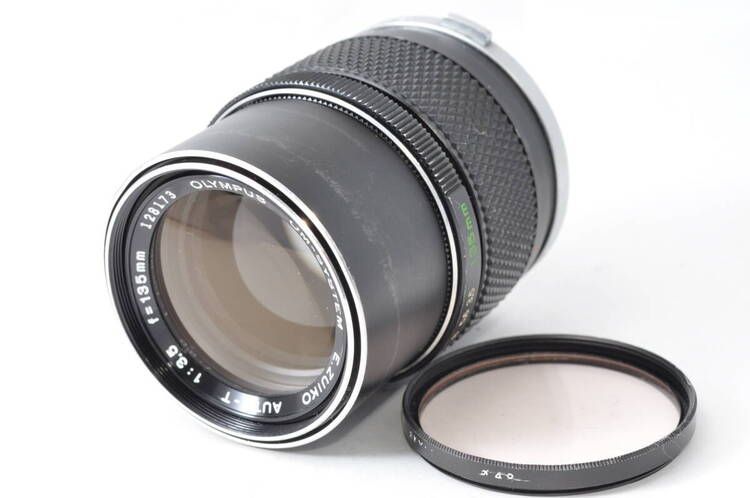 OLYMPUS オリンパス E.ZUIKO AUTO-T 135mm F3.5 - - メルカリ