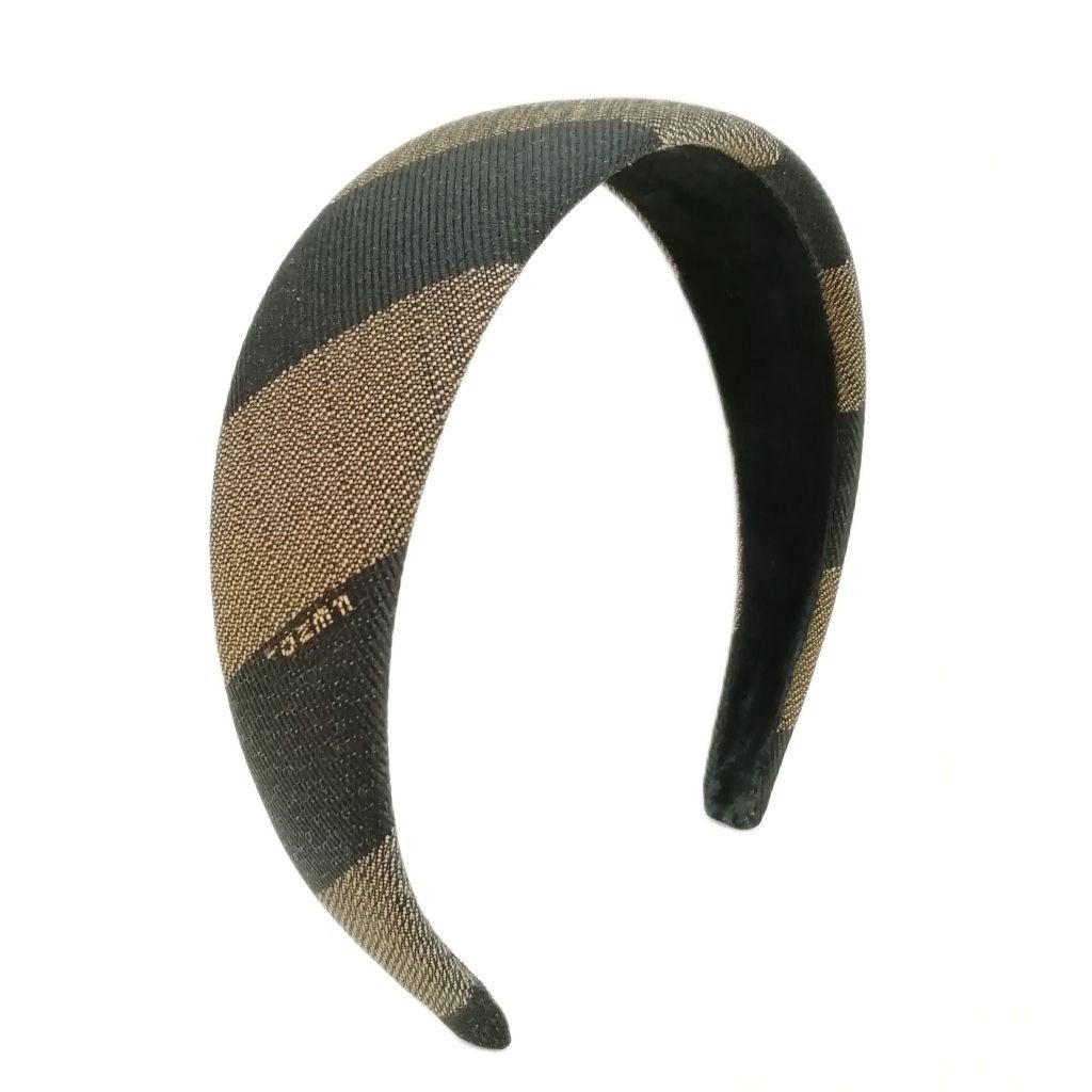 フェンディ FENDI ヴィンテージ ぺカン カチューシャ ヘアアクセサリー