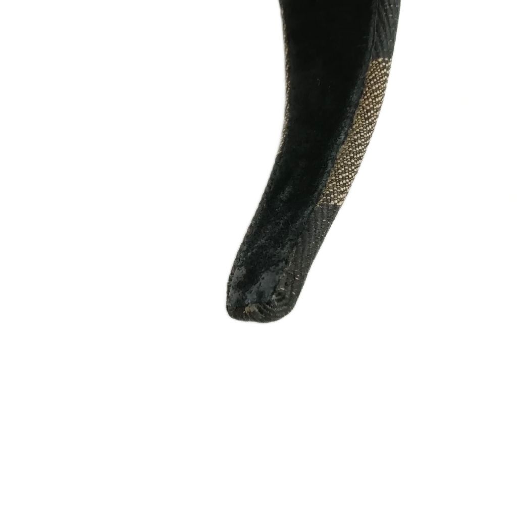 フェンディ FENDI ヴィンテージ ぺカン カチューシャ ヘアアクセサリー